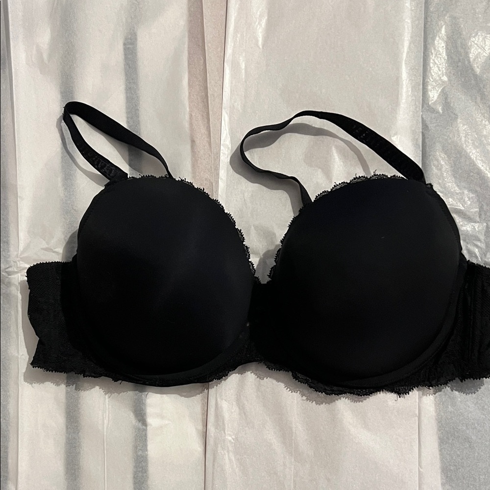 Torrid Black Lace Accent Bra